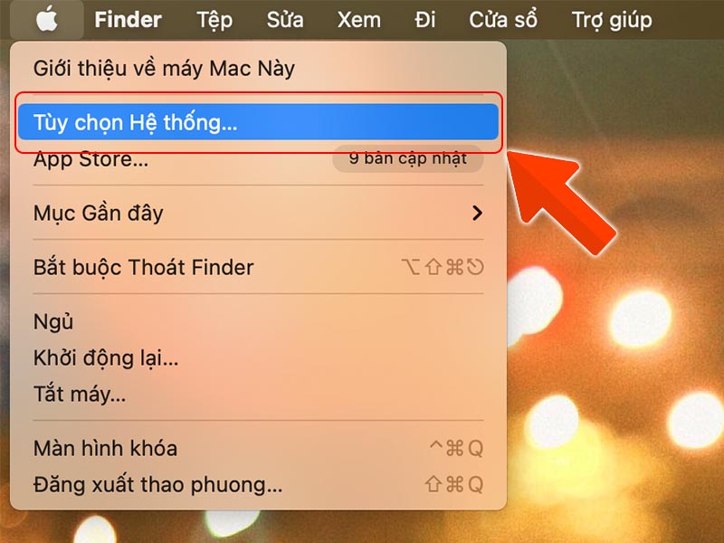 Cách thoát iCloud trên Macbook bước 1
